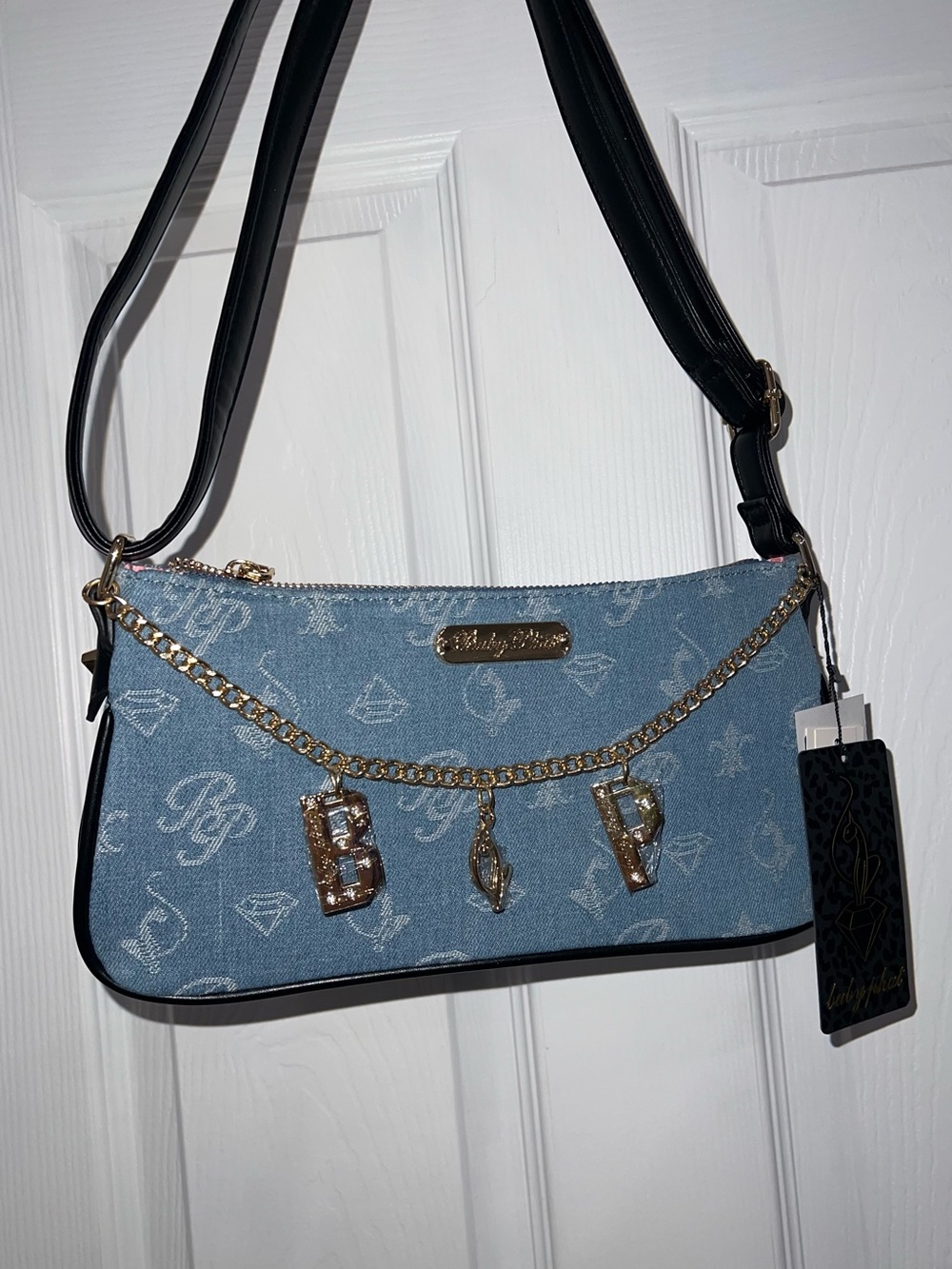 Baby Phat Denim Shoulder Bag NWT